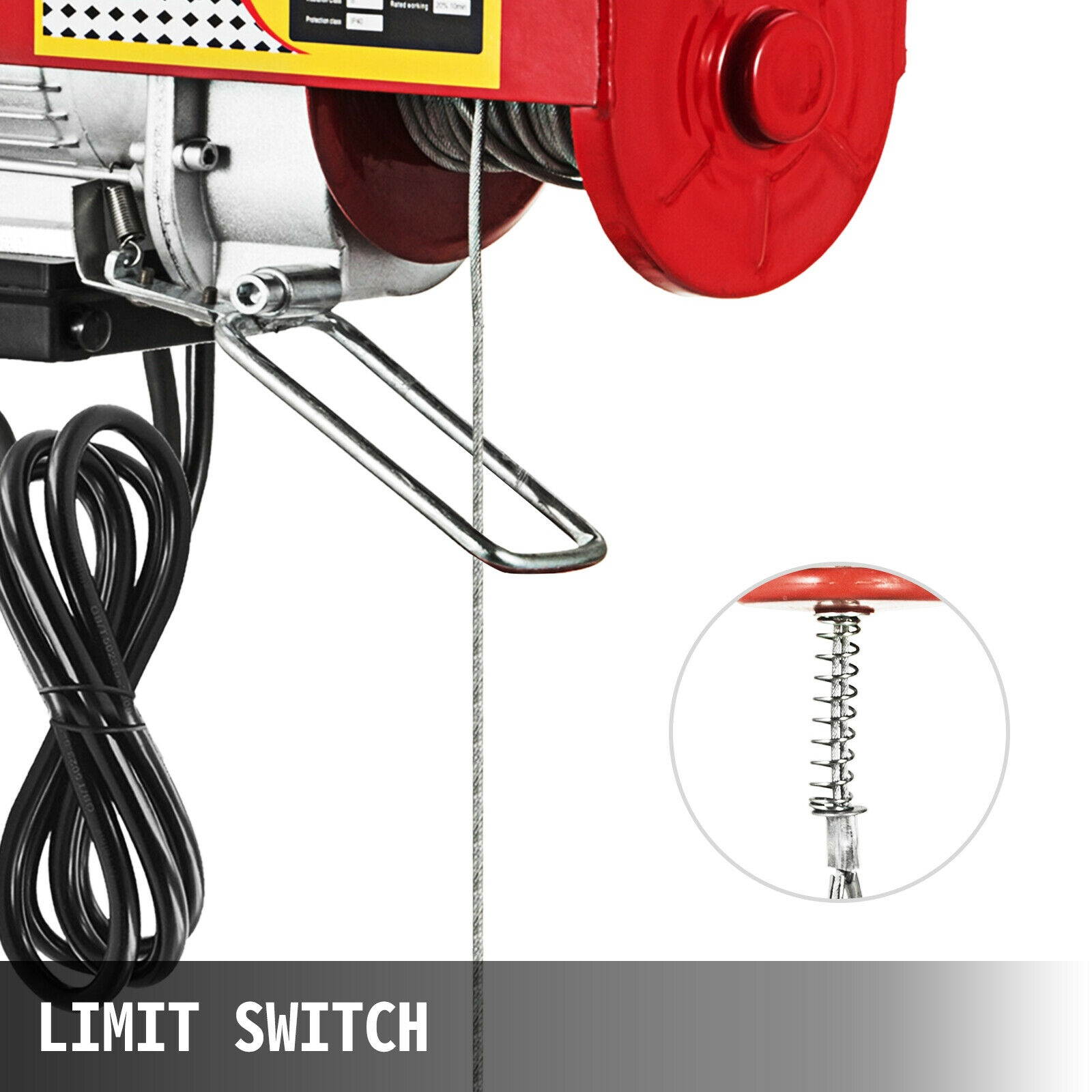 0.5Ton Electric Hoist Lifting Engine Heavy Duty Motor PA500 Winch Hoist Crane