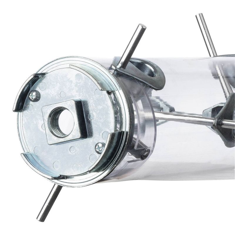 Droll Yankees Classic Sunflower Feeder with Ring Pull Advantage - Silver