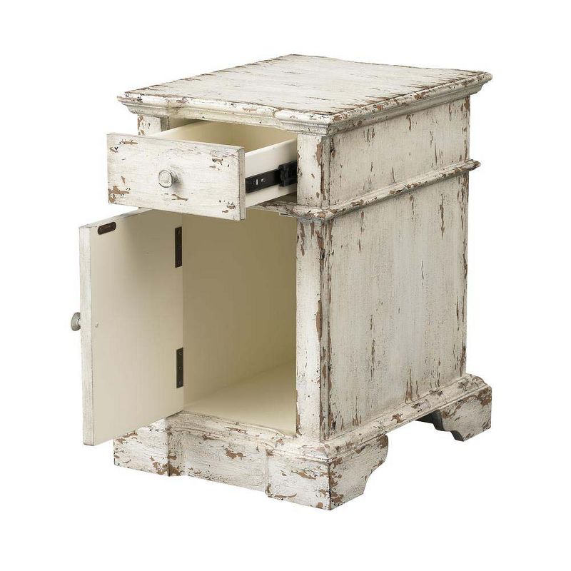 Coast to Coast Olivia One Drawer One Door Chairside Table