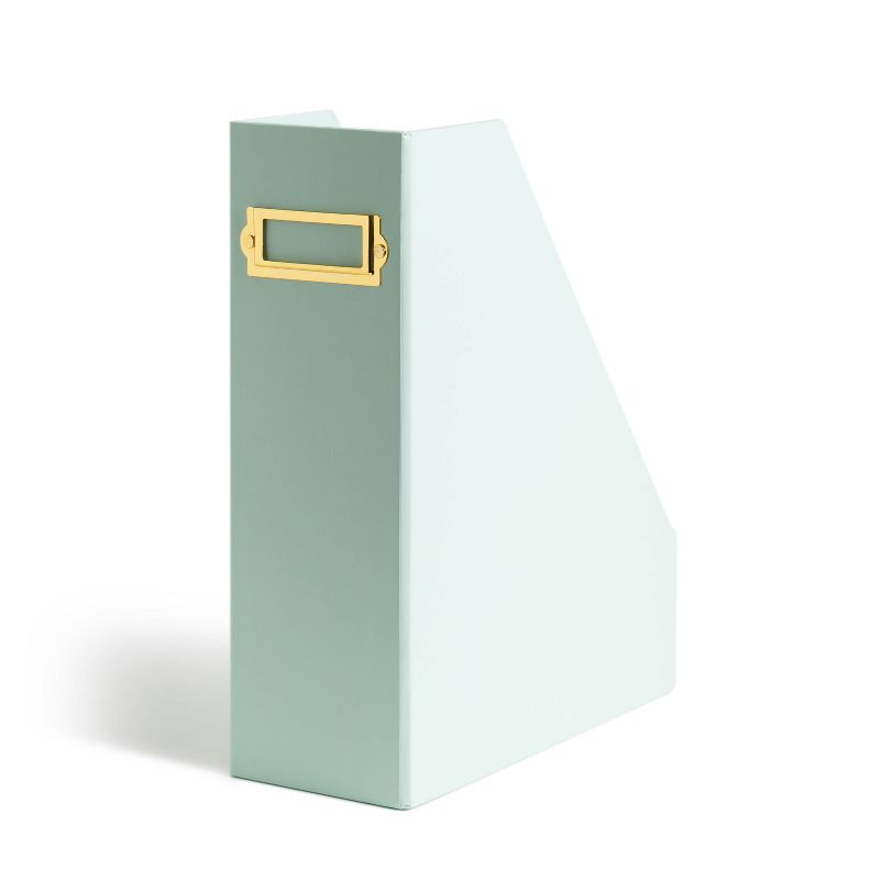 U Brands 2pk Paperboard Magazine File Holder - Mint