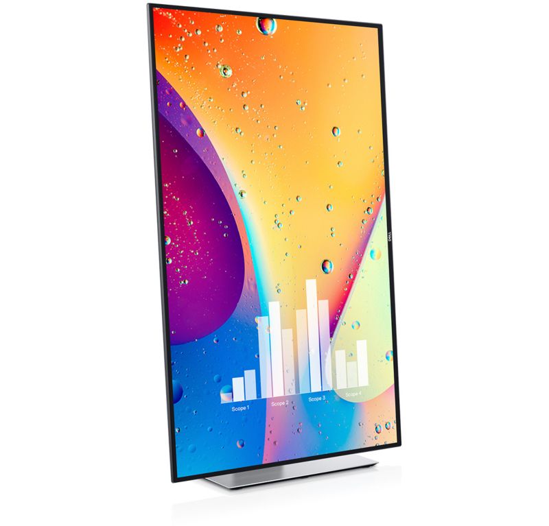 Dell UltraSharp 24" Monitor  -  1920 x 1080 Full HD display - 60Hz refresh rate - In-plane Switching Technology - 5 ms response time