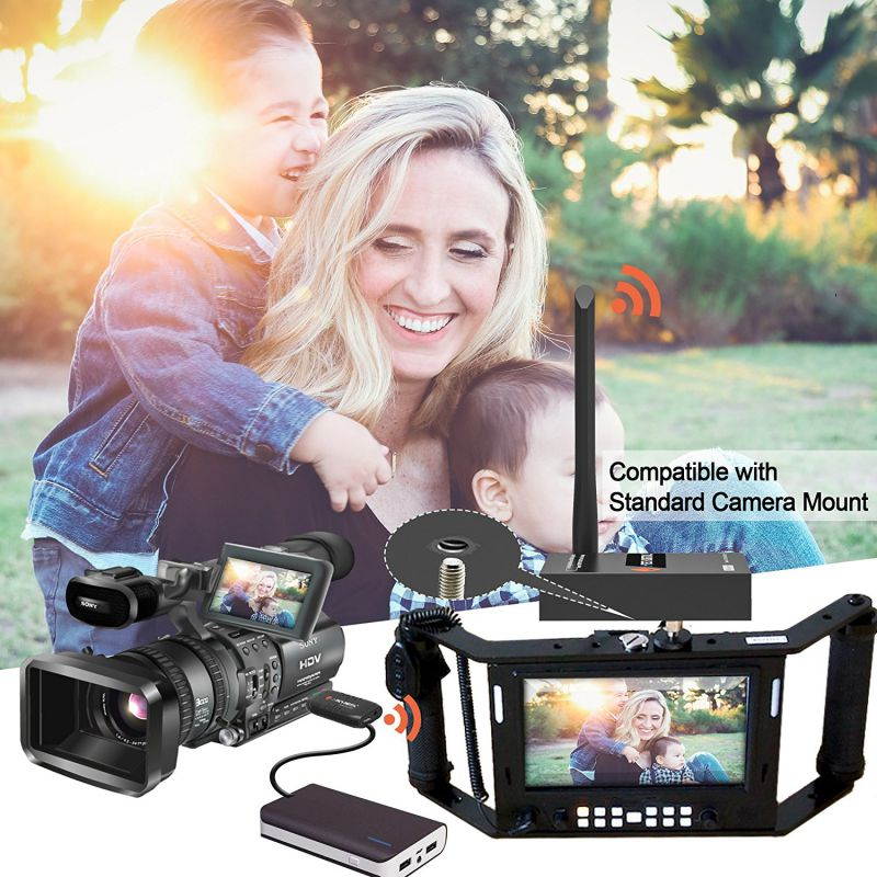 J-Tech Digital Wireless HDMI Dongle/Adapter/Extender Kit Supporting 1080p 100' with IR Passthrough [JTECH-WDEX-50M]