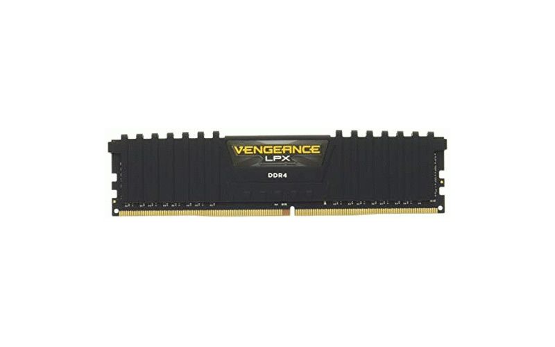 Corsair 8GB DDR4 SDRAM Memory Module - 8 GB (1 x 8 GB) - DDR4-2400/PC4-19200 DDR4 SDRAM - CL16 - 1.20 V - Unbuffered - 288-pin - DIMM