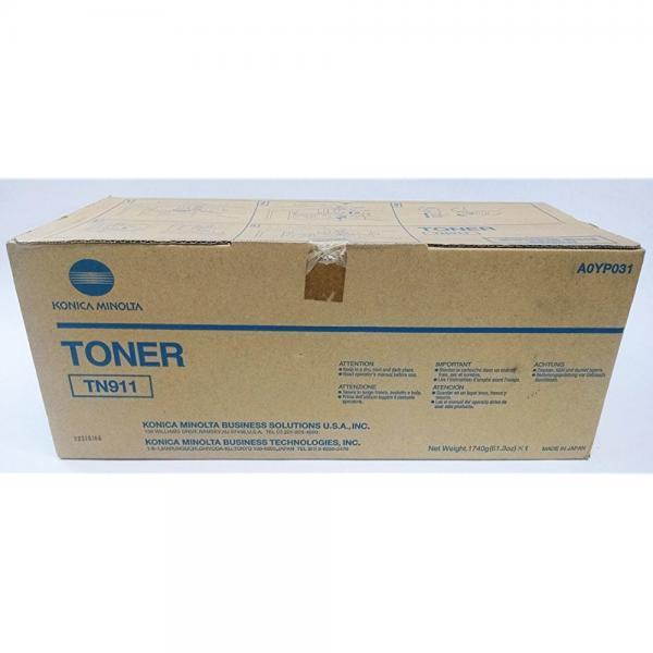 Genuine OEM brand name Konica Minolta TN911 Black Toner for Bizhub Pro 950 A0YP031