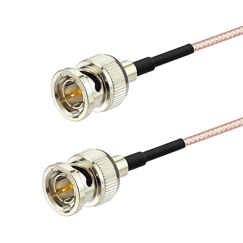 SDI Cable 3G HD SDI Vedio BNC to BNC Cable RG179 75 Ohm Coaxial SDI Cable 1m 3 feet for 4K 1080P 3G HD SDI Camera Monitor Vedio Recorder SDI to HDMI Converter Splitter Hub Security Camera