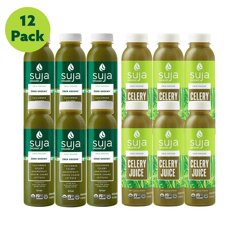 Suja Green Juice Variety Pack - 12 fl oz/12ct