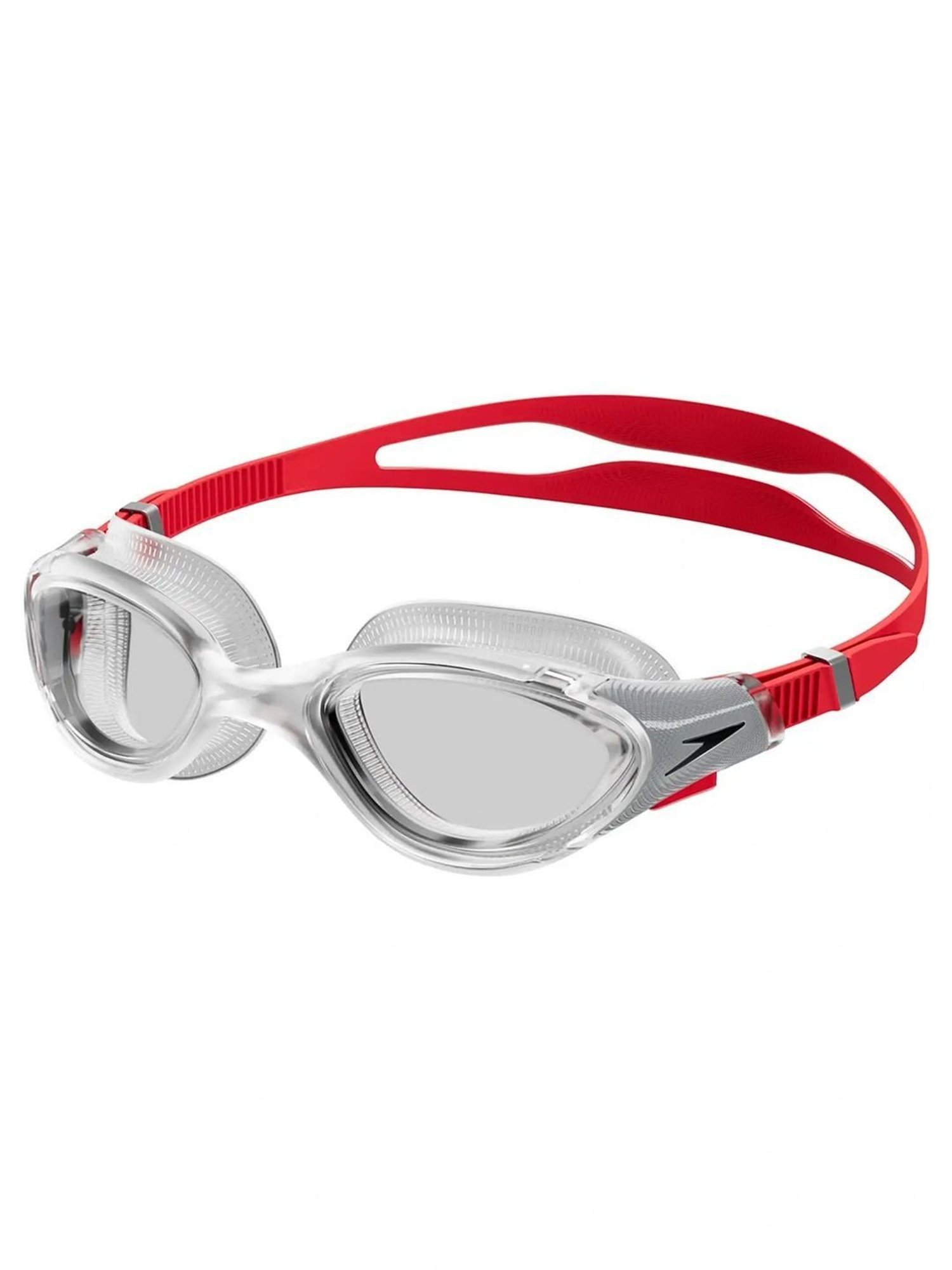 Speedo Unisex Adult Aquapulse Pro Mirror-Lens Swim Goggles (Grey)