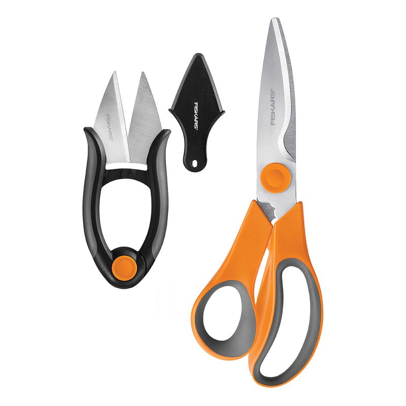 Fiskars 2pc Stainless Steel Kitchen Shears
