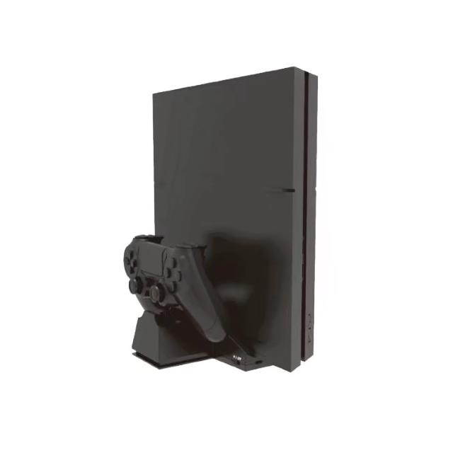 OSTENT 3 in 1 Multi Function Charger Charging Dock Power Station Stand Mount for Sony PS4/Pro Console