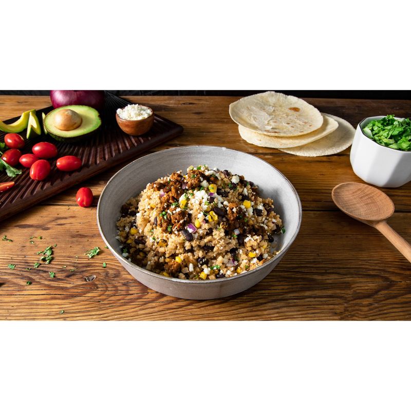 Tattooed Chef Frozen Riced Cauliflower Burrito Blend - 20oz