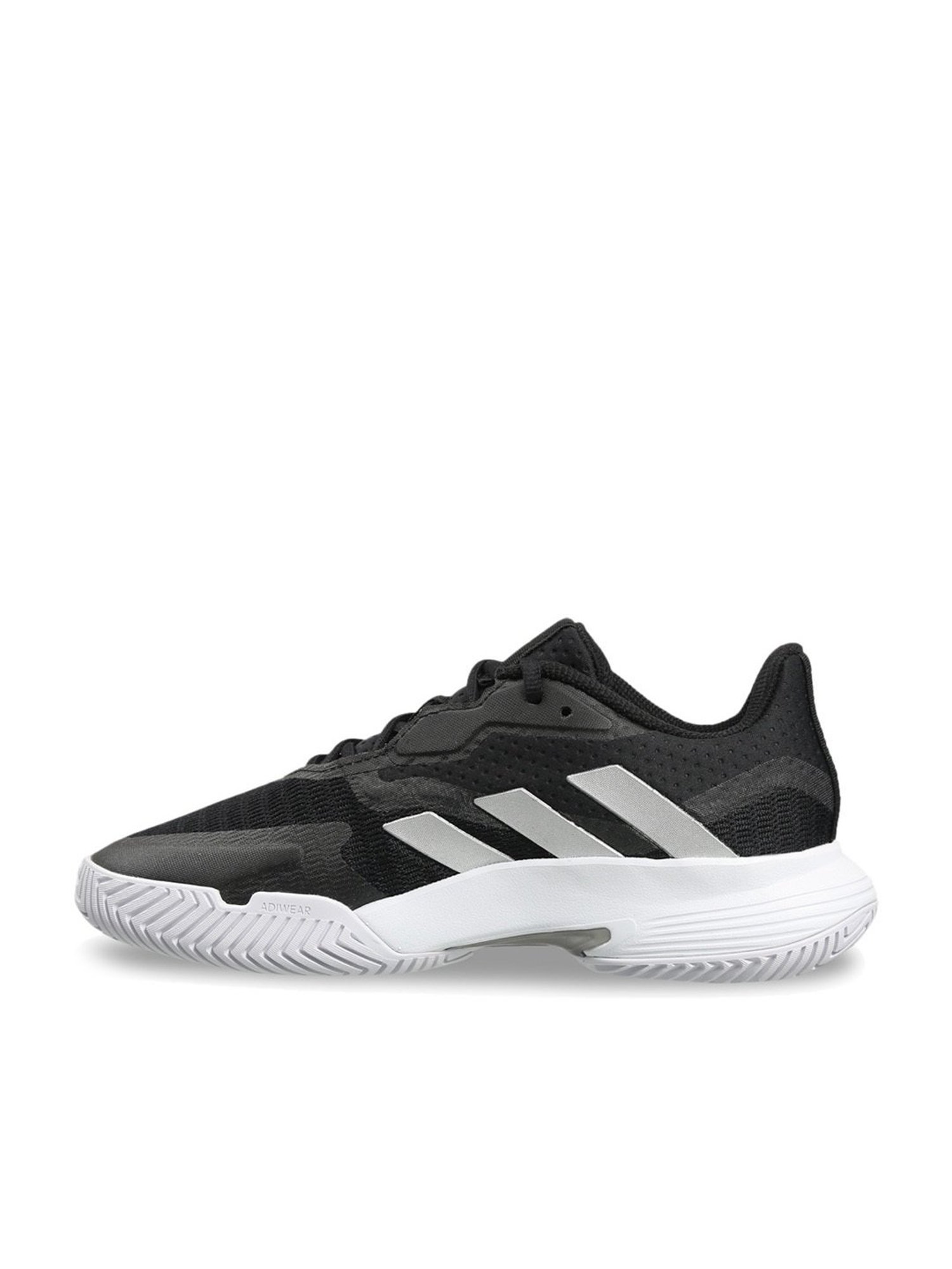 Adidas Women's CourtJam Control Black Tennis Shoes
