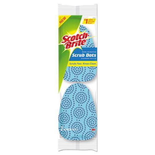Scotch-Brite 487-2-7 Heavy Duty Sponge Refill, Blue, 2 Piece