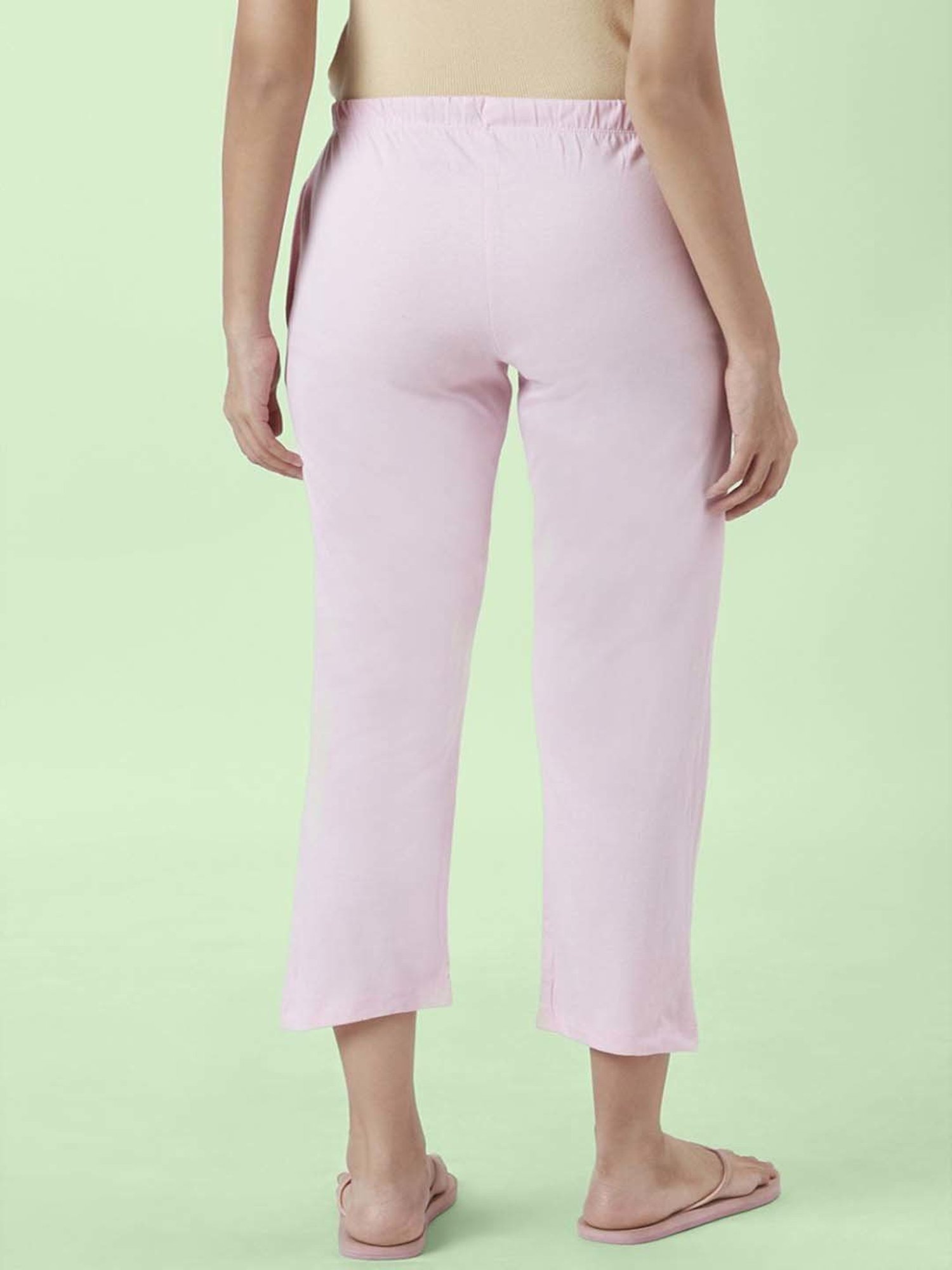 Dreamz by Pantaloons Pink Blue Cotton Printed Pyjamas