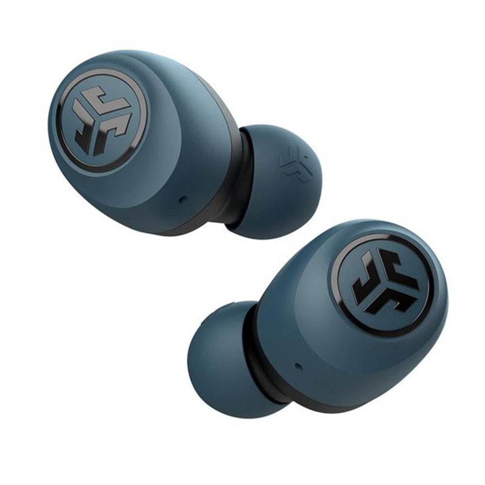 JLab Audio Go Bluetooth 5.0 Air True Wireless Earbuds + Charging Case, This Earbuds Are Our Smallest Fit Ever, Navy/Black