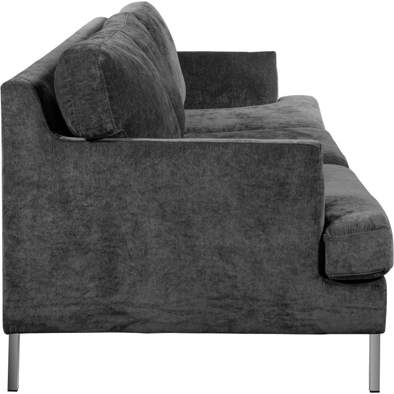 Lafayette Sofa Gray Velvet - Finch