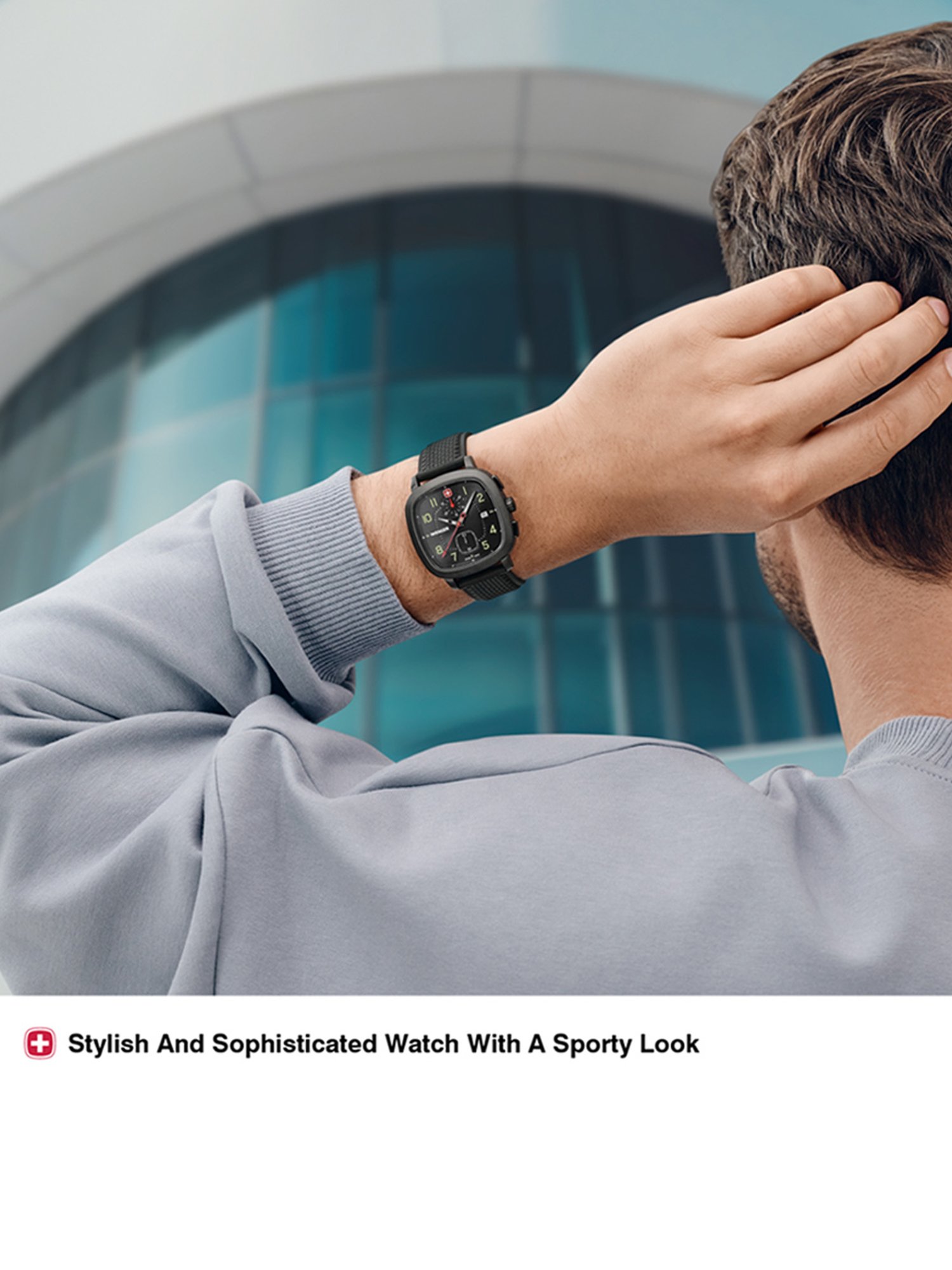 Wenger 01.1921.113 Analog Watch for Men