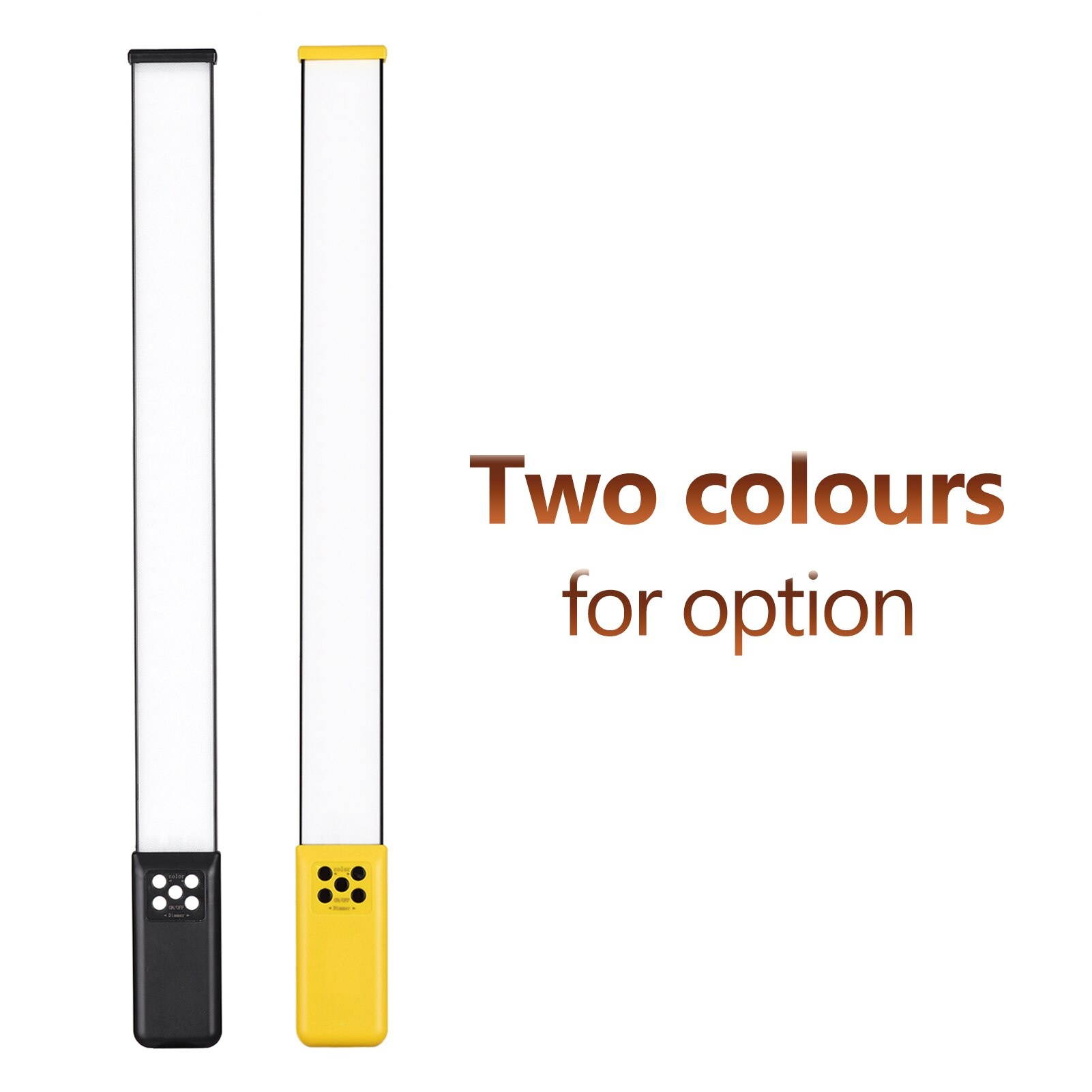 Handheld Video  Light Tube Photography Lamp 3000K-5700K Dimmable CRI95 Built-in Rechargeable Battery with  Charging\Bag