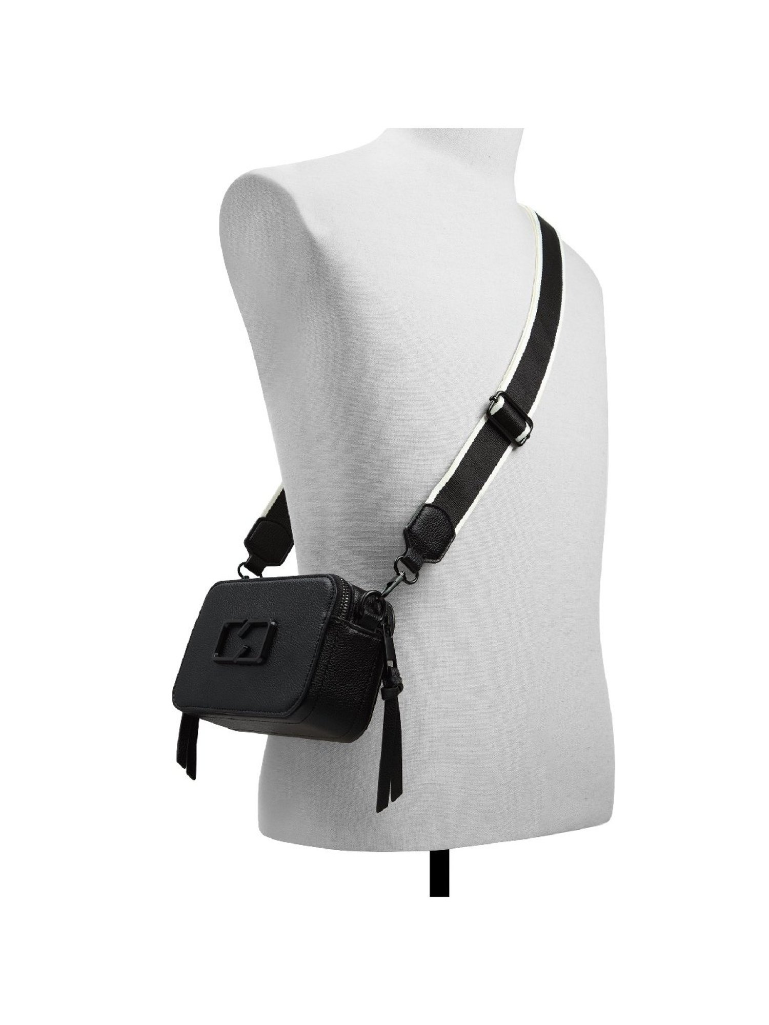 Call It Spring Black Solid Small Sling Handbag