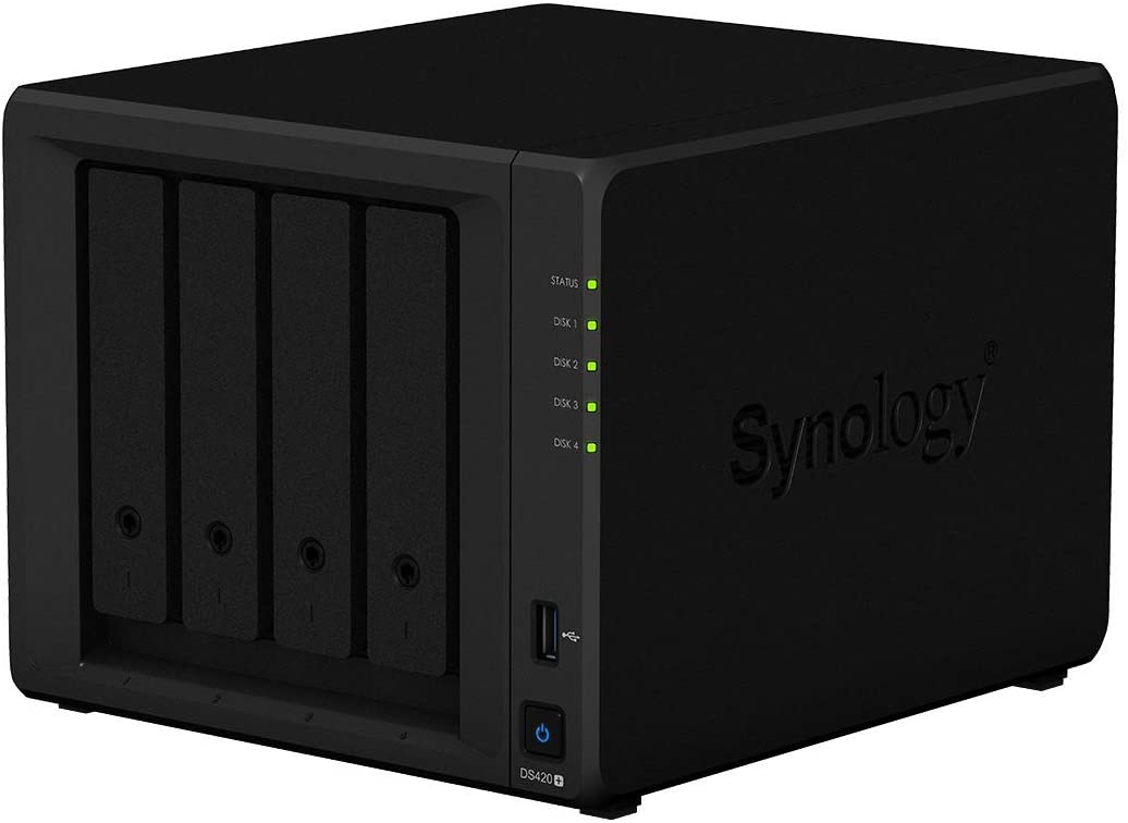 Synology DS420+ DiskStation with 2GB RAM and 48TB (4 x 12TB) of Seagate Ironwolf NAS Drives Fully Assembled and Tested By CustomTechSales