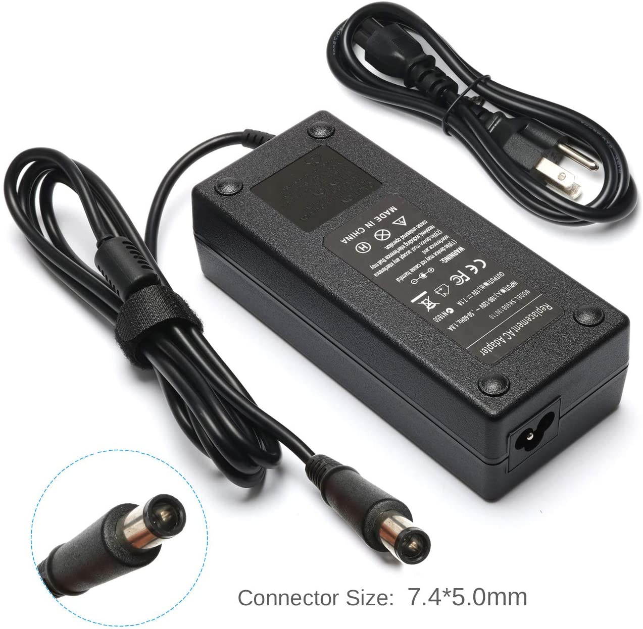 AC Adapter Laptop Charger 90W 19.5V 4.62A Power Supply Cable for Dell Latitude E6430 Charger for E6420 E6330 E6400 E6530 E7450 Inspiron 15 14R 15R 17R 8600 Computer Charger