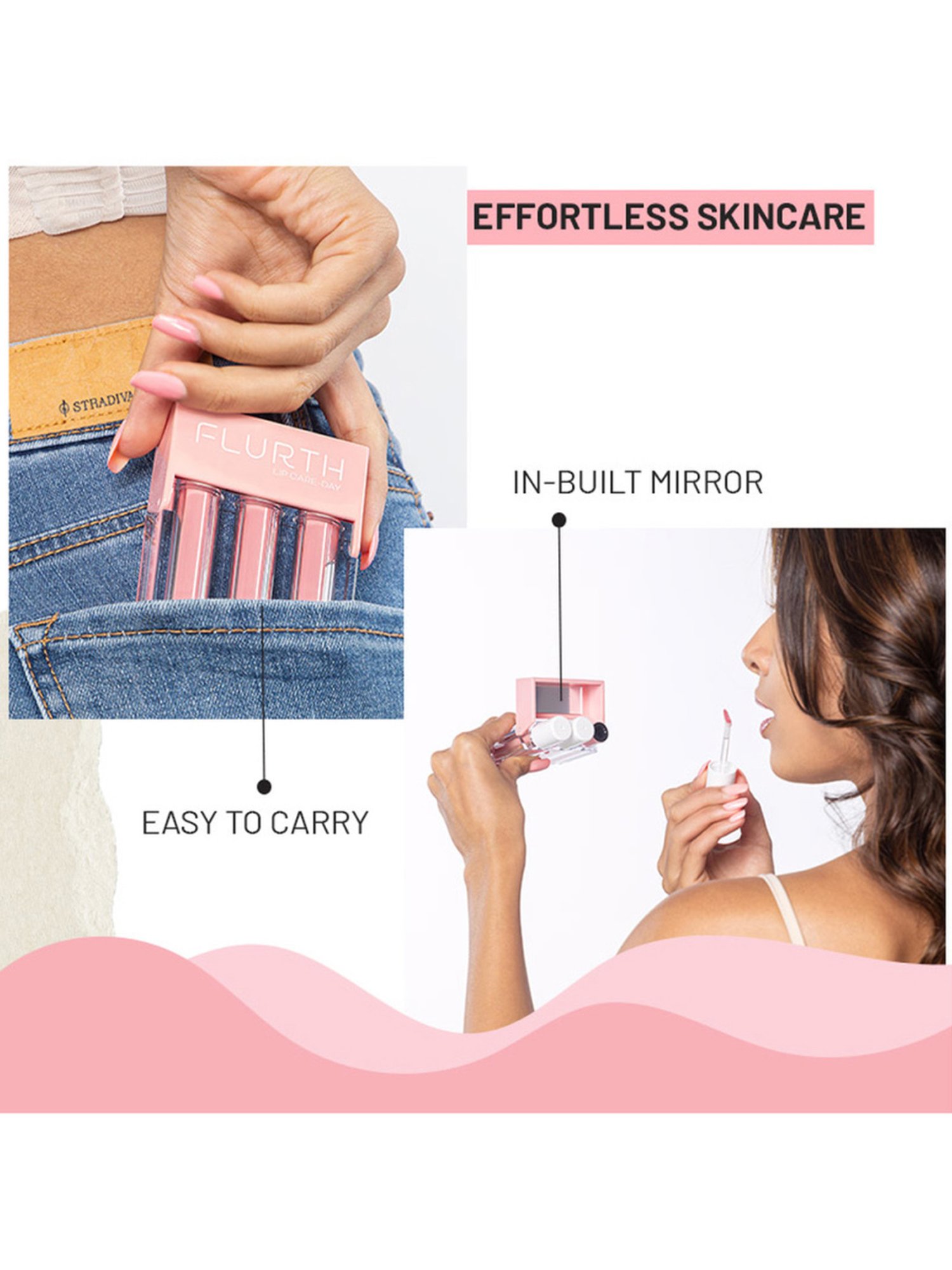 StarStruck By Sunny Leone Liquid Lip Color & Lip Liner Kiss Me Pink