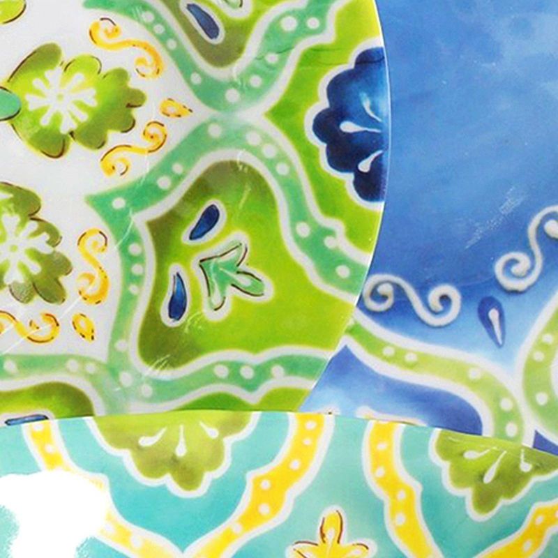 Gibson Home 12pc Melamine Seaberry Dinnerware Set