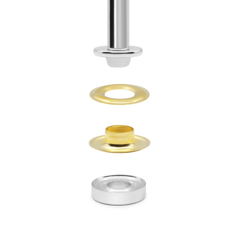 Dritz 72ct Grommets Gold