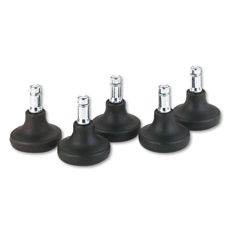 Master Caster Low Profile Bell Glides B Stem 110 lbs./Glide 5/Set 70178
