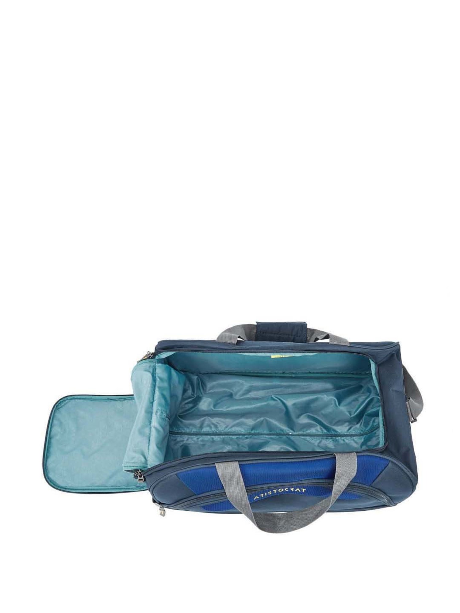Aristocrat Blue Small Soft Cabin Trolley - 55 cm