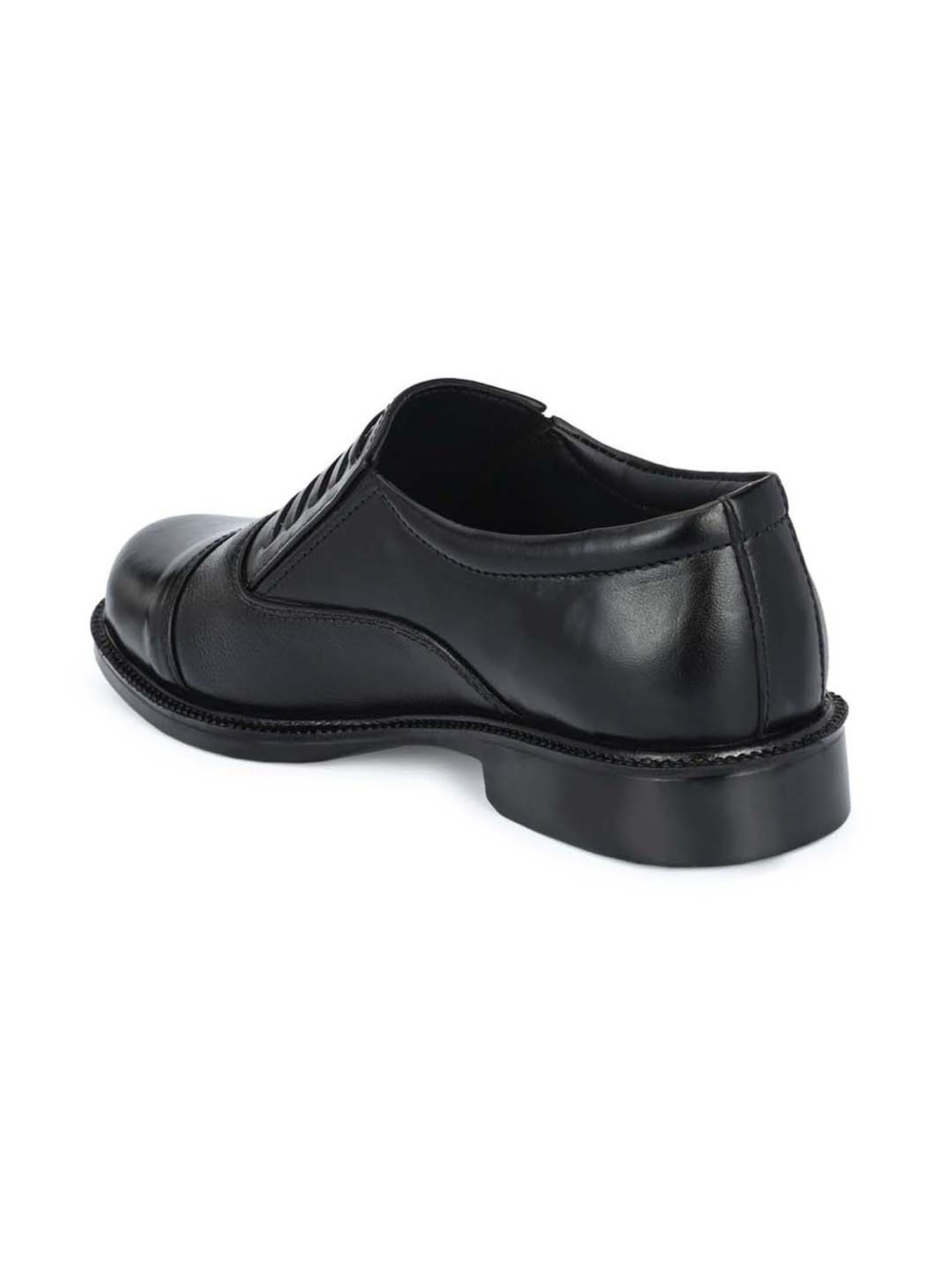 Eego Italy Men's Black Formal Loafers