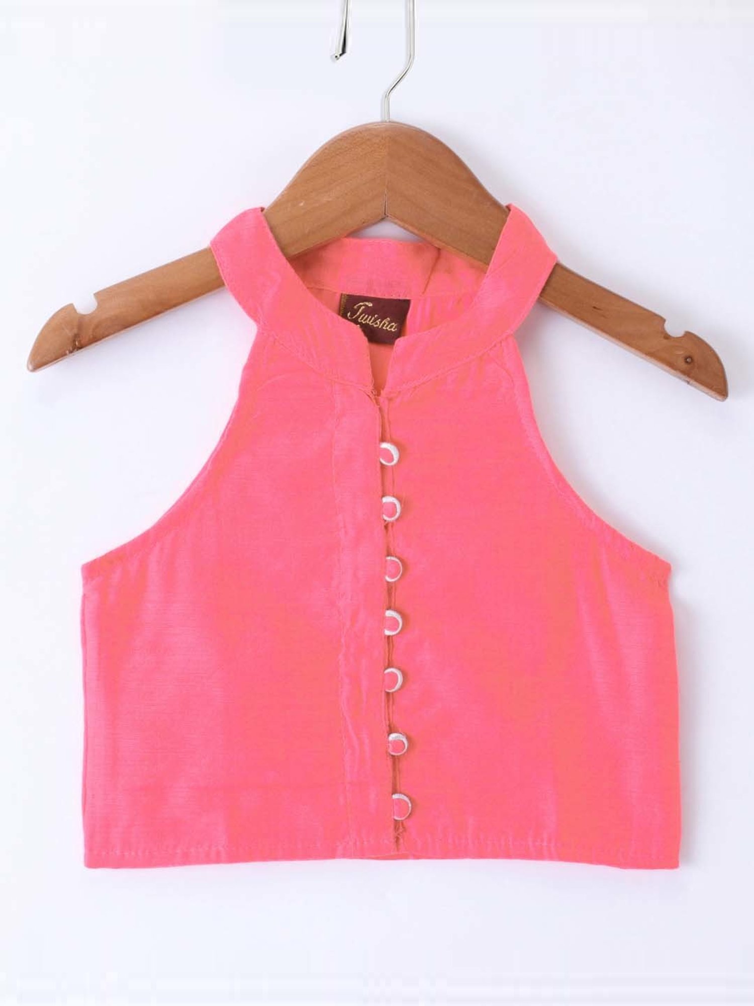 TWISHA Kids Pink & Yellow Regular Fit Top Set