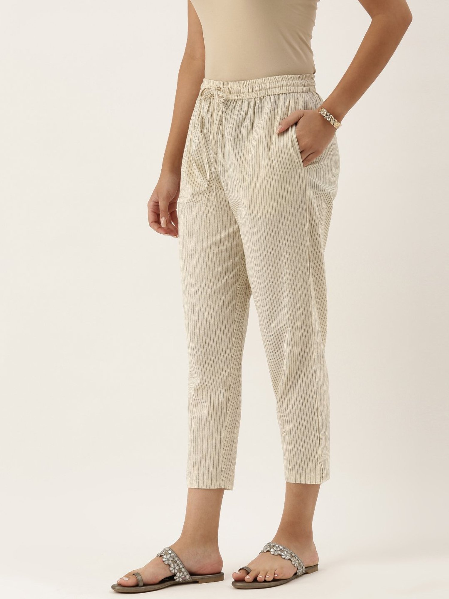 Amukti Beige Pants