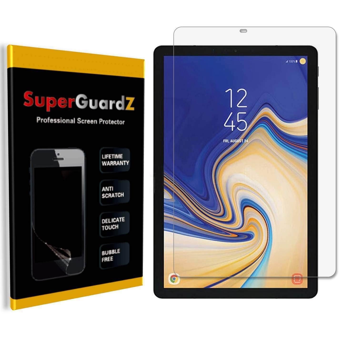 [3-Pack] Samsung Galaxy TAB S4 10.5 Screen Protector - SuperGuardZ, Anti-Glare, Matte, Anti-Fingerprint, Anti-Scratch, Anti-Bubble [Lifetime Replacement] + 2 Stylus Pen
