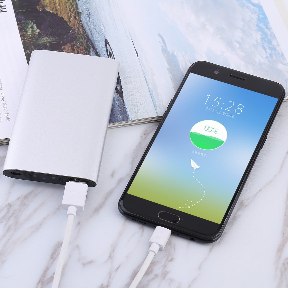 HD Power Bank  Camera Safe Guard Camera Video Recorder Monitoring 32G,silver