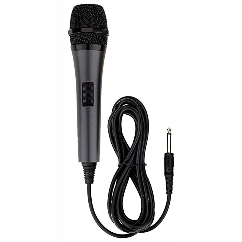 M187 Professional Dynamic Microphone (Corded),Black