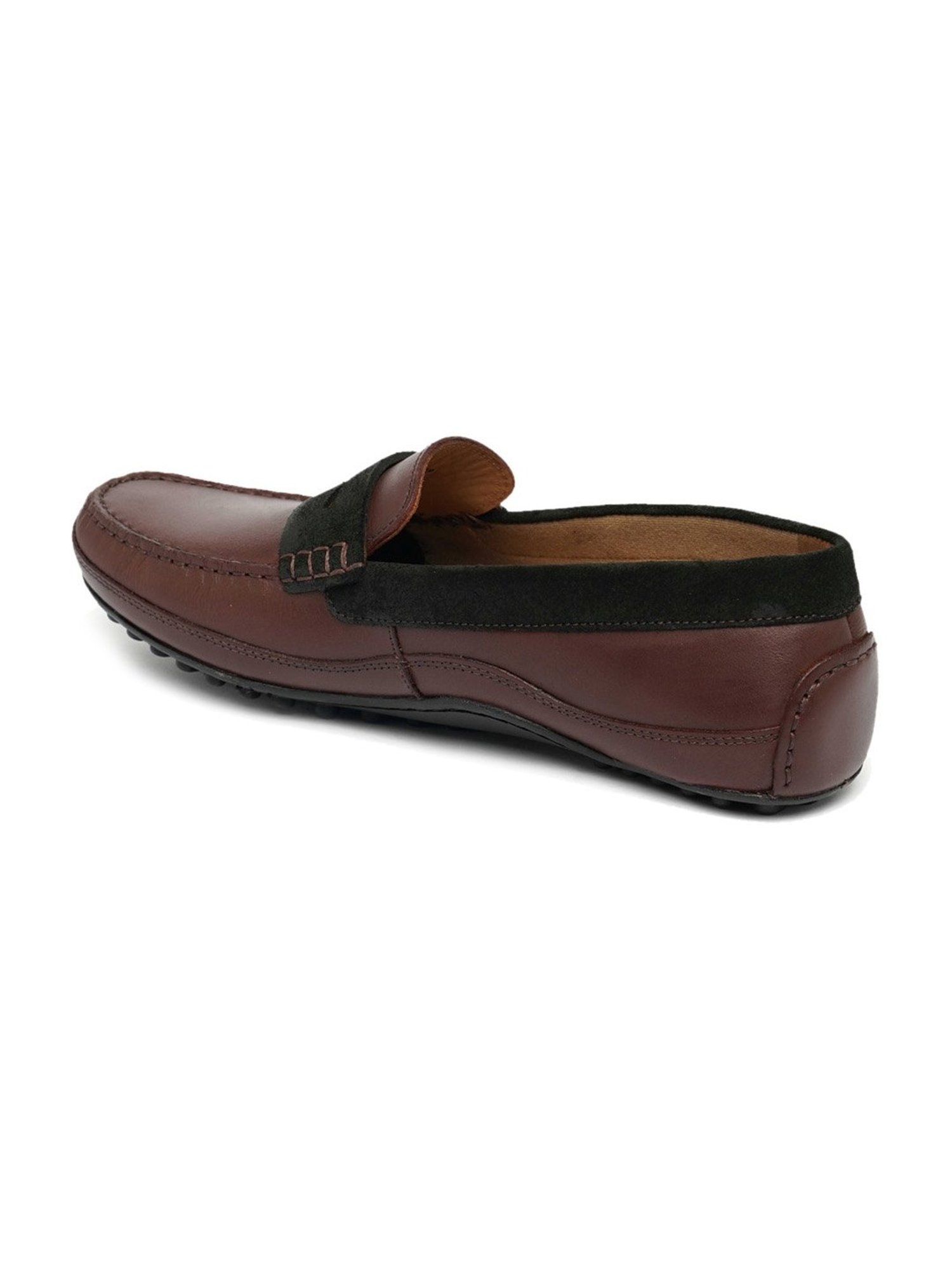 Ruosh Men's Brown Casual Loafers