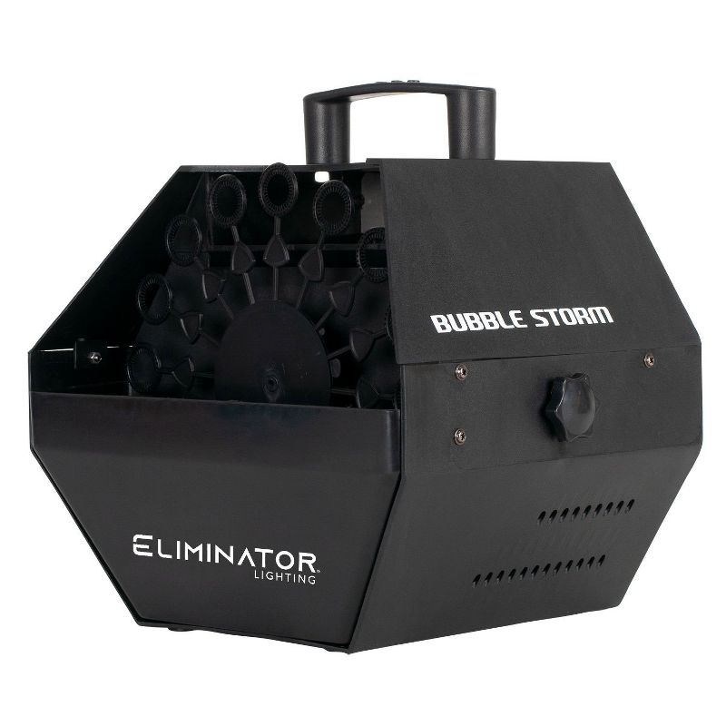 Eliminator Lighting Bubble Storm DJ Portable Electric Bubble Blower Machine (2 Pack)