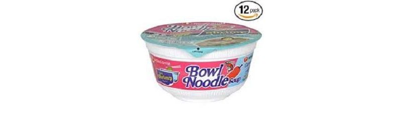 Nong Shim Bowl Noodle Soup Spicy Shrimp 3.03oz