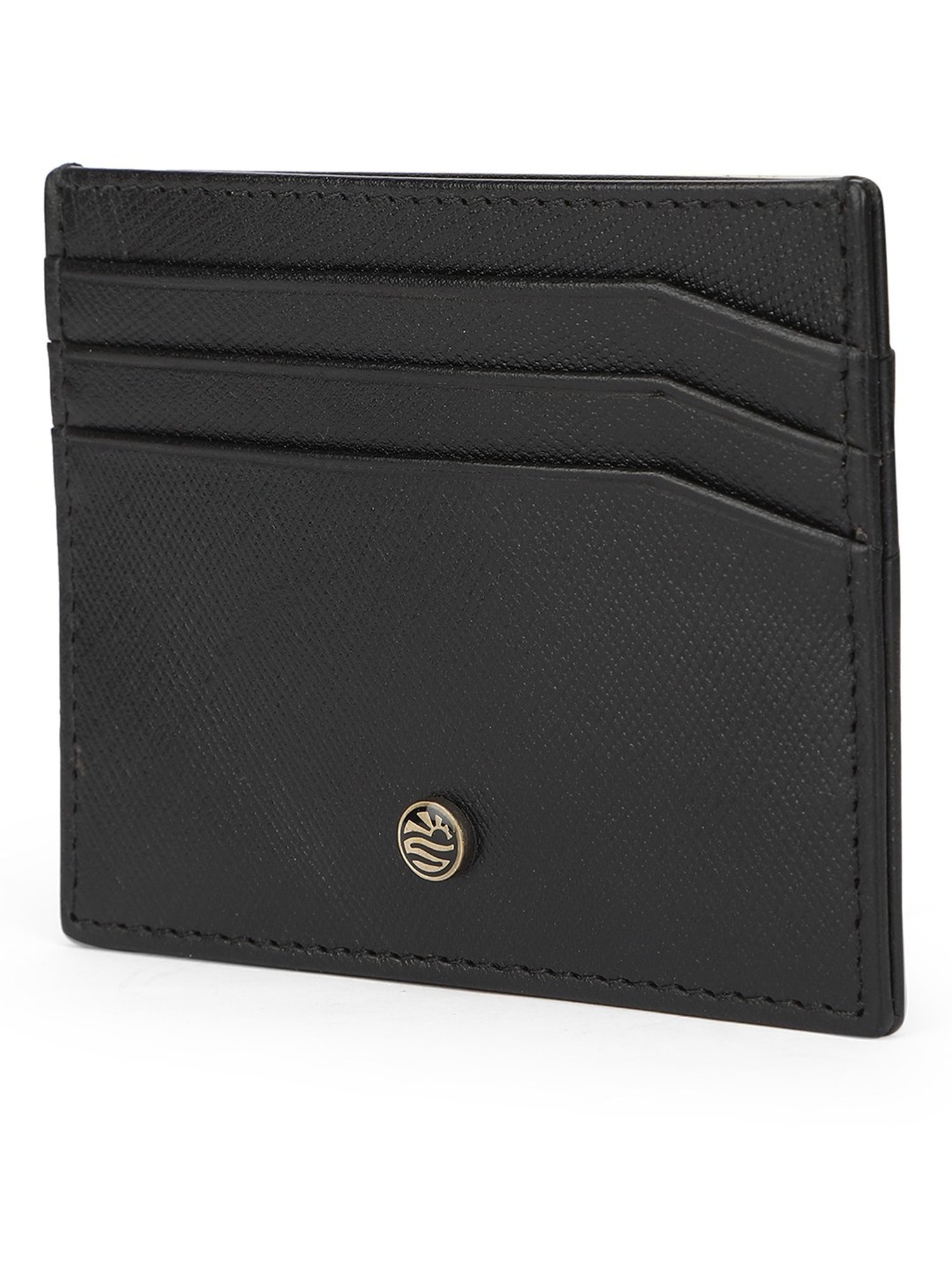 PERQUISITE CENTURION Black Solid Card Holder