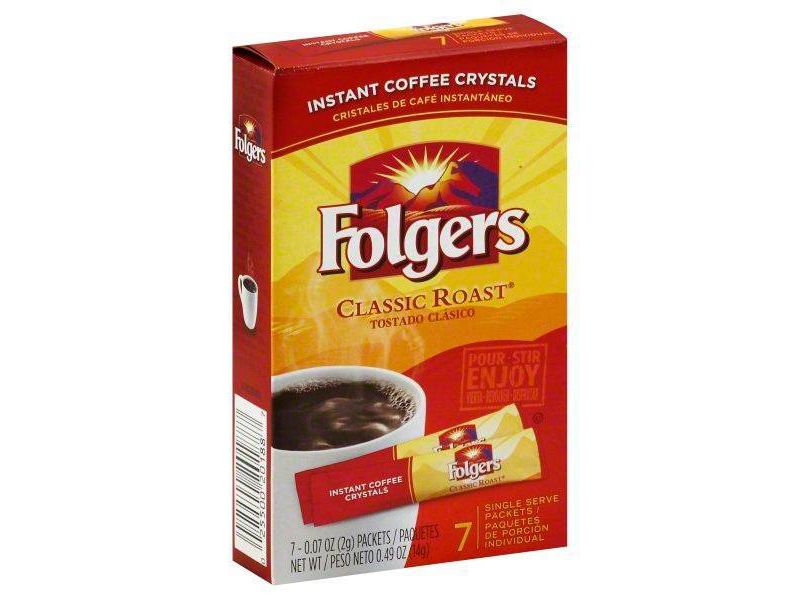 Folgers Classic Roast Instant Medium Roast Coffee - 7ct