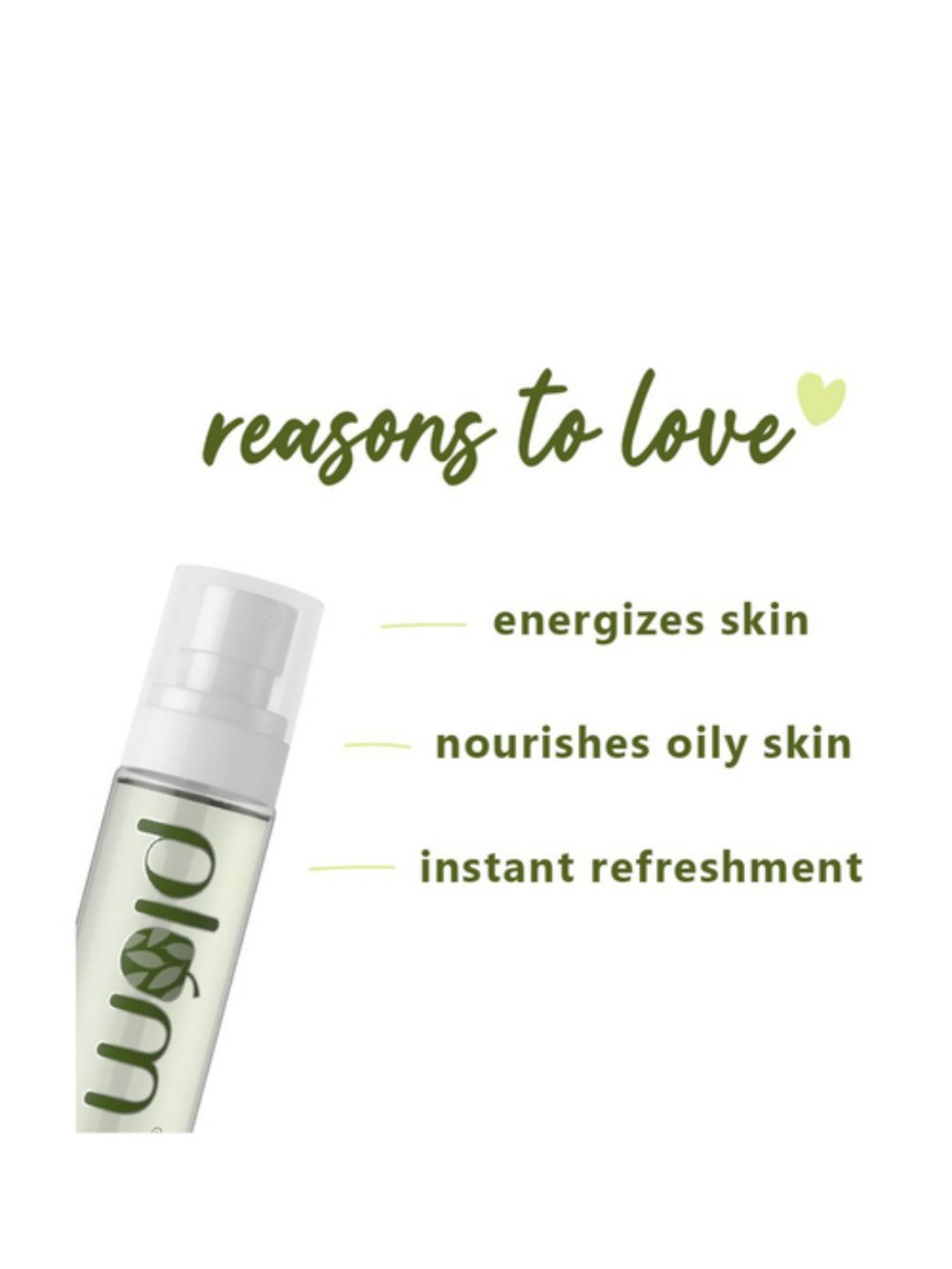 Plum Green Tea Revitalizing Face Mist Spray with Glycolic Acid & Aloe Vera - 100 gm