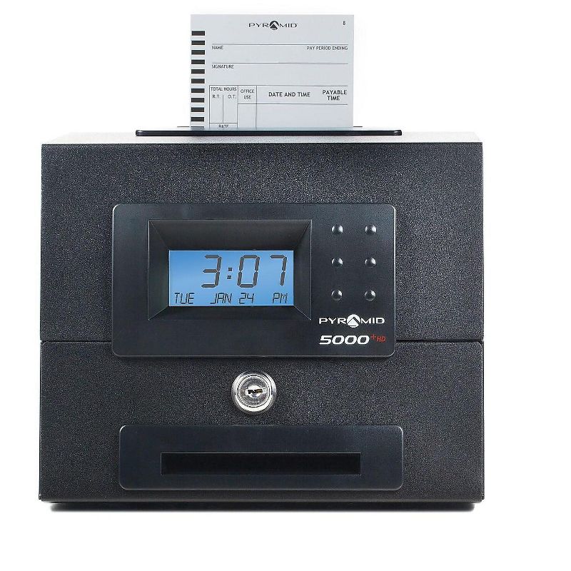 Square Industrial Table Clock - Stonebriar Collection