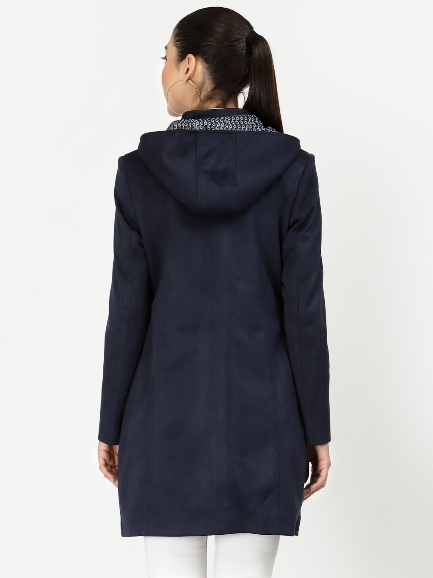 Juelle Navy Over Coat