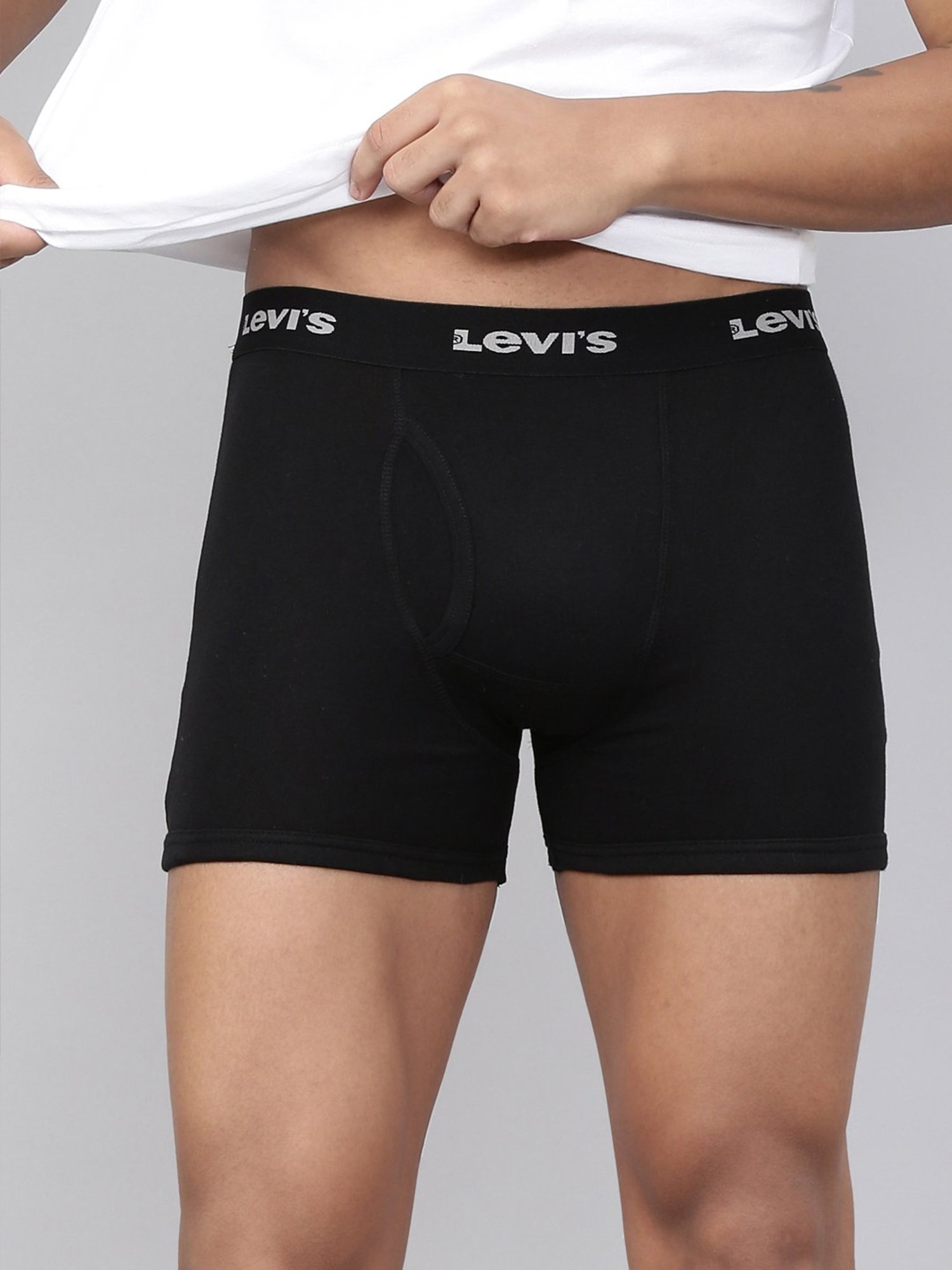 Levi's Multi Cotton Regular Fit Trunks - Pack Of 2