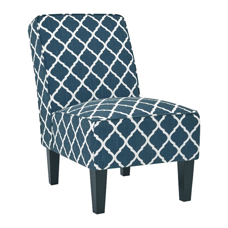 Branson Armless Chair Navy Blue - Handy Living