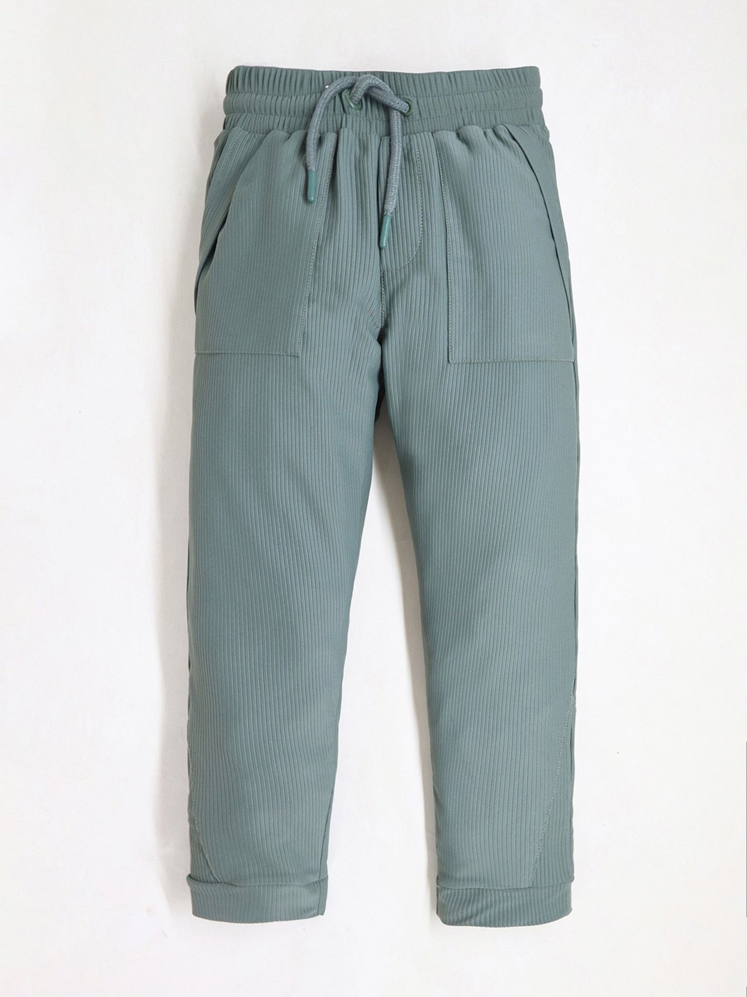 Plum Tree Boys Black Printed Joggers