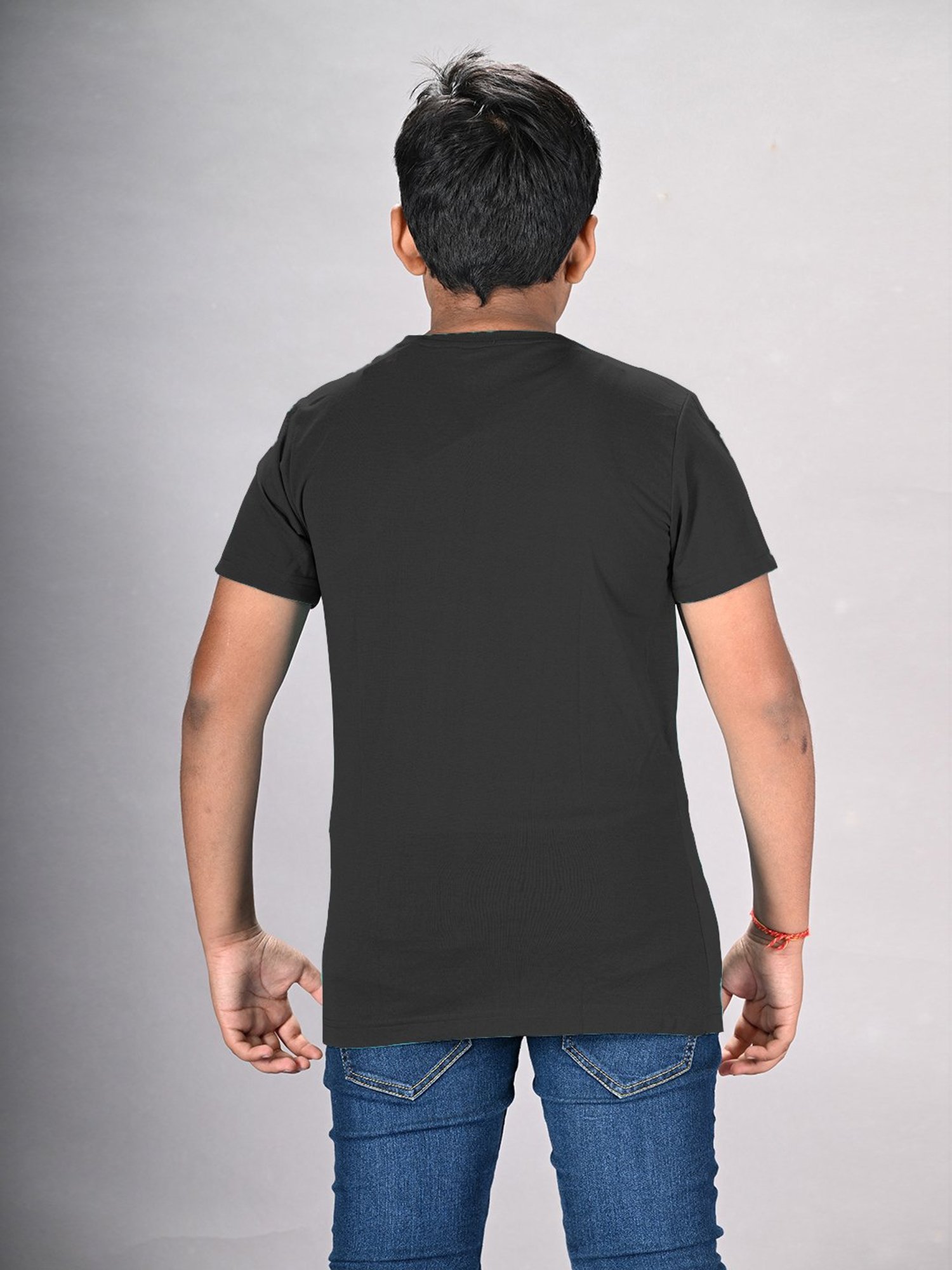 Lux Nitro Boys Navy Solid T-Shirt (Pack Of 3)