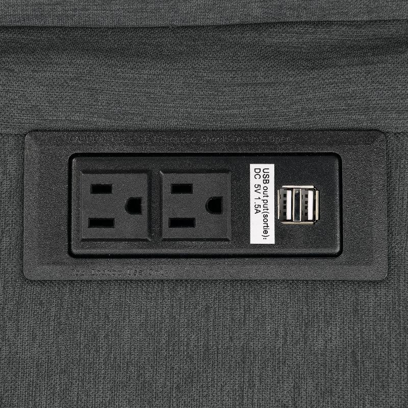 Walker Convertible Sofa Pepper - Relax-A-Lounger