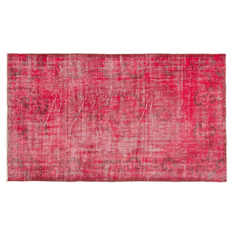 4'8"x8'4" Vintage One-of-a-Kind Torquil Rug Red - Revival Rugs