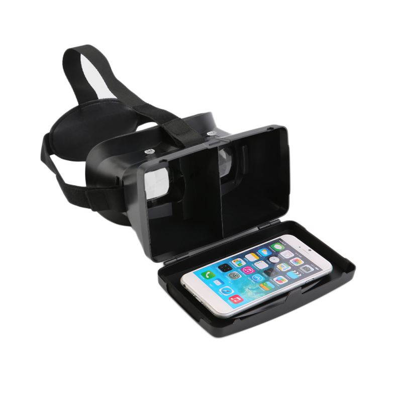 VR 3D Virtual Reality Glasses with Headband for 3.5-6inch Smartphone Phones 3D Viewing Glasses VR Video Glasses